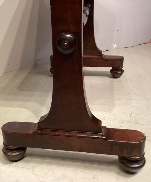 WILLIAM IV MAHOGANY WRITING TABLE - ADDITIONAL PHOTO 8