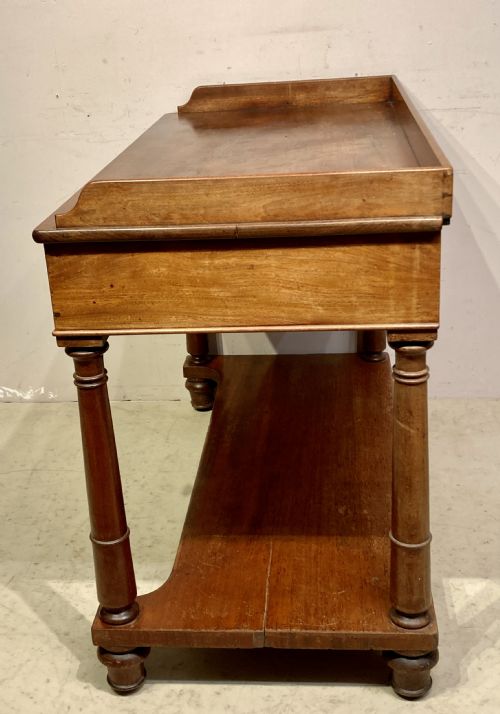 WILLIAM IV MAHOGANY DRESSING TABLE - ADDITIONAL PHOTO 2