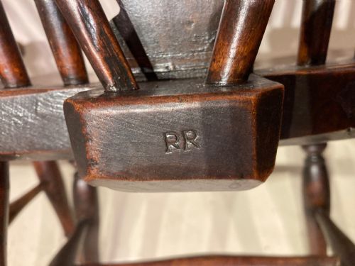 SET OF 4 GEORGIAN COUNTRY WINDSOR CHAIRS - ADDITIONAL PHOTO 1