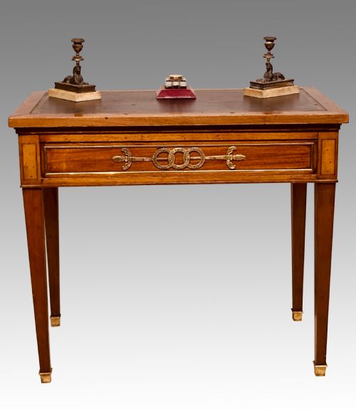 19th century mahogany writingreading table - CATEGORY: ANTIQUE TABLES - DATED 19TH CENTURY