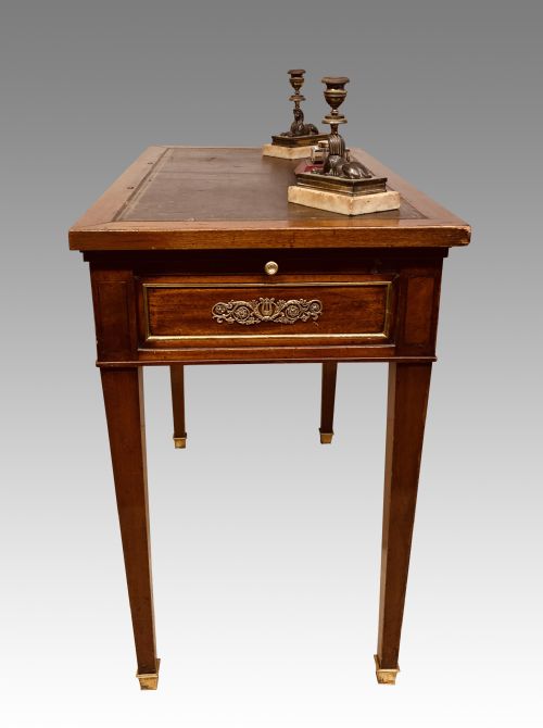 19TH CENTURY MAHOGANY WRITINGREADING TABLE - ADDITIONAL PHOTO 3