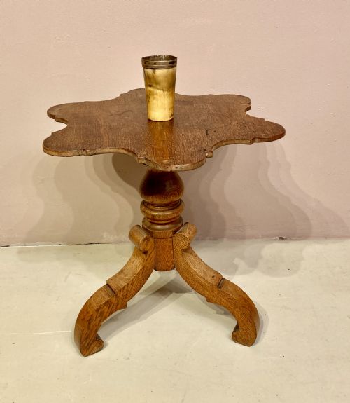 antique oak wine table - CATEGORY: ANTIQUE TABLES - DATED 19TH CENTURY