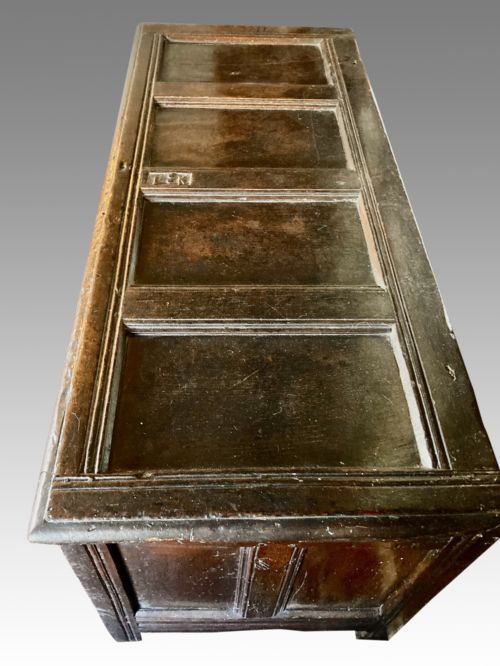 CHARLES II OAK COFFER - ADDITIONAL PHOTO 1
