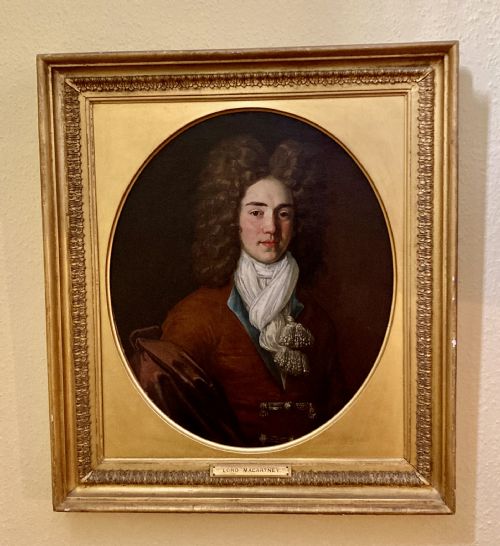 portrait of lord macartney 17371806 - CATEGORY: ANTIQUE ART - DATED 18TH CENTURY