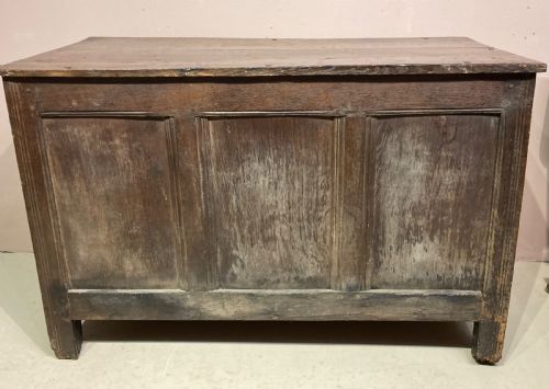 CHARLES II CARVED OAK CUPBOARD - ADDITIONAL PHOTO 3