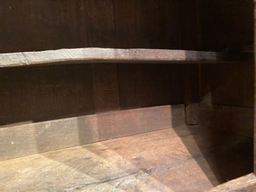 CHARLES II CARVED OAK CUPBOARD - ADDITIONAL PHOTO 8