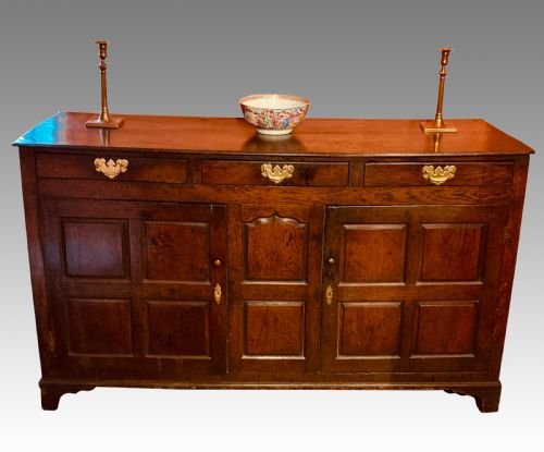 antique welsh enclosed dresser base - CATEGORY: ANTIQUE SIDEBOARDS - DATED 18TH CENTURY