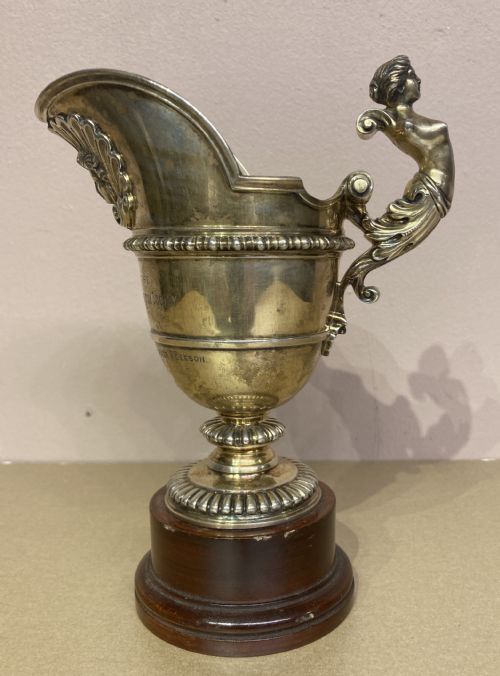 silver gilt ewer by mappin and webb - CATEGORY: ANTIQUE SILVER - DATED 1910