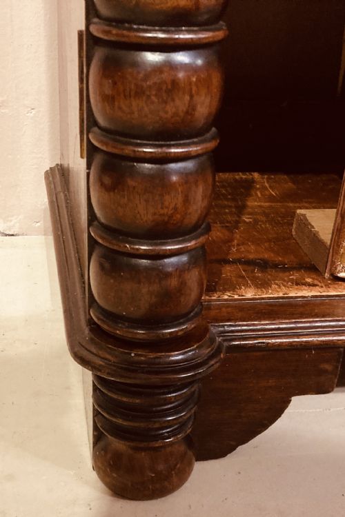 LATE GEORGIAN MAHOGANY BOOKSHELVES - ADDITIONAL PHOTO 3