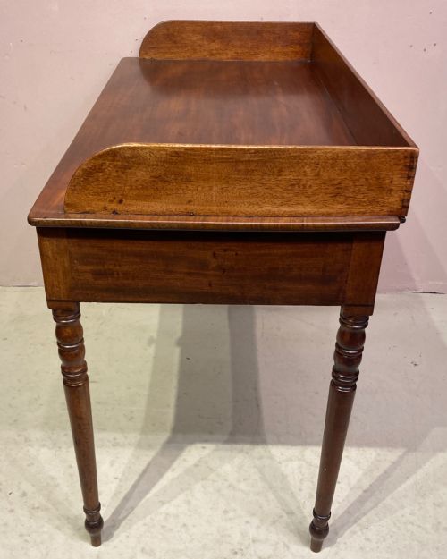 GEORGIAN MAHOGANY WRITING DRESSING TABLE - ADDITIONAL PHOTO 1