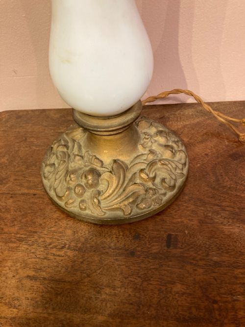 VICTORIAN GLASS LAMP BY PALMER CO - ADDITIONAL PHOTO 1