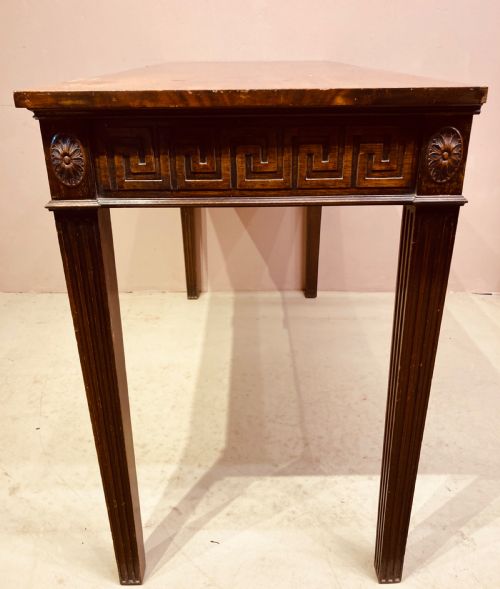GEORGIAN STYLE MAHOGANY SIDE TABLE - ADDITIONAL PHOTO 3