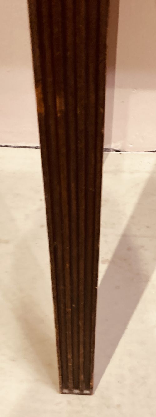 GEORGIAN STYLE MAHOGANY SIDE TABLE - ADDITIONAL PHOTO 4