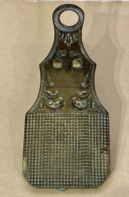EARLY VICTORIAN BRASS PAPER CLIP - ADDITIONAL PHOTO 2