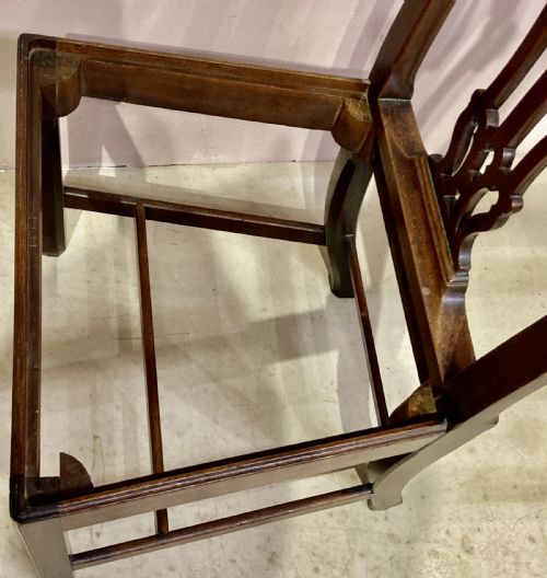 PAIR OF CHIPPENDALE MAHOGANY SIDE CHAIRS - ADDITIONAL PHOTO 7