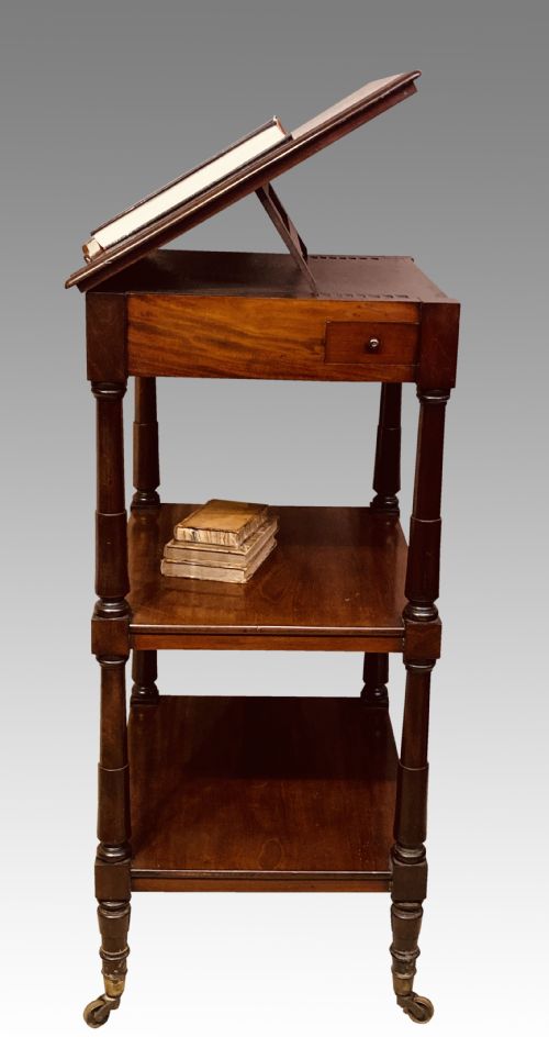 GEORGIAN MAHOGANY WHATNOT POSSIBLY GILLOWS - ADDITIONAL PHOTO 1