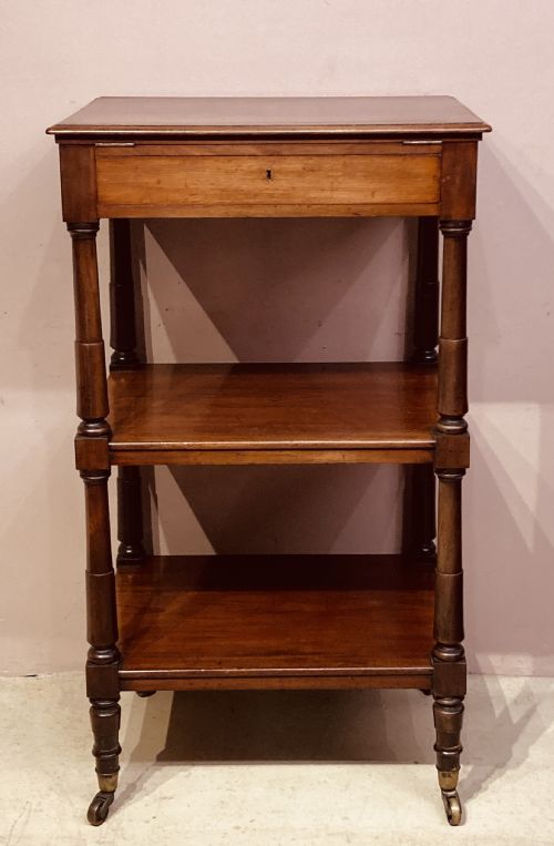 GEORGIAN MAHOGANY WHATNOT POSSIBLY GILLOWS - ADDITIONAL PHOTO 6
