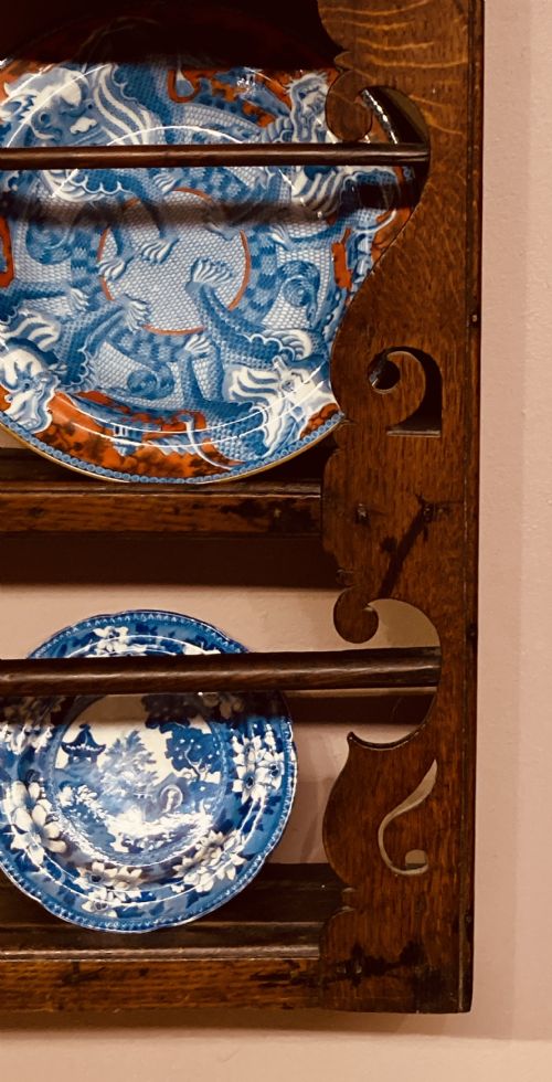 ANTIQUE WELSH OAK DELFT RACK - ADDITIONAL PHOTO 4