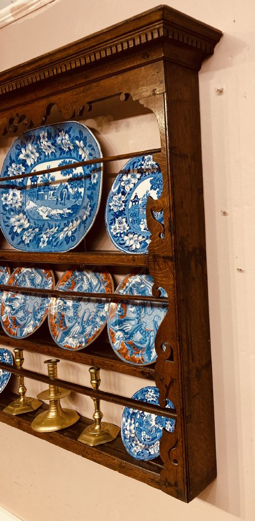 ANTIQUE WELSH OAK DELFT RACK - ADDITIONAL PHOTO 6