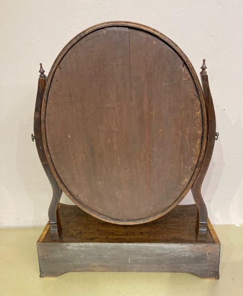 SHERATON MAHOGANY DRESSING TABLE MIRROR - ADDITIONAL PHOTO 6