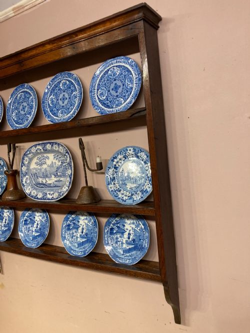 GEORGIAN WELSH OAK DELFT RACK - ADDITIONAL PHOTO 5