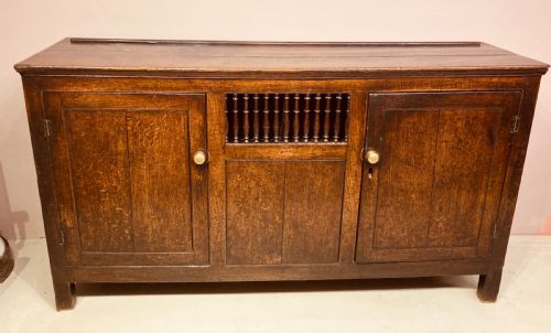 GEORGIAN WELSH OAK DRESSER BASE - ADDITIONAL PHOTO 5