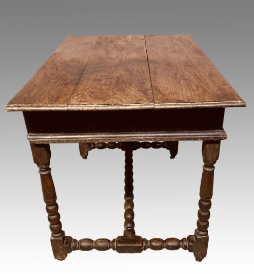 18TH CENTURY OAK AND ELM SIDE TABLE - ADDITIONAL PHOTO 8