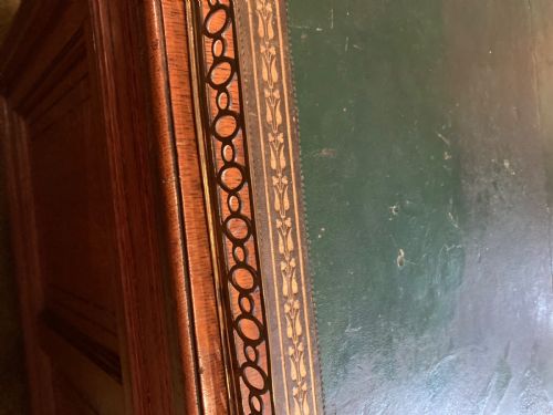 GILLOW CO OAK PEDESTAL DESK - ADDITIONAL PHOTO 4