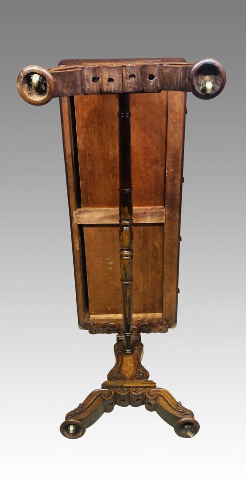 WILLIAM IV ROSEWOOD WRITING TABLE - ADDITIONAL PHOTO 3