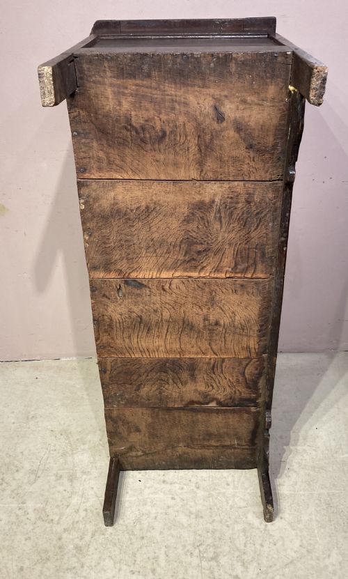 CHARLES I ARCADED FRONT COFFER - ADDITIONAL PHOTO 7