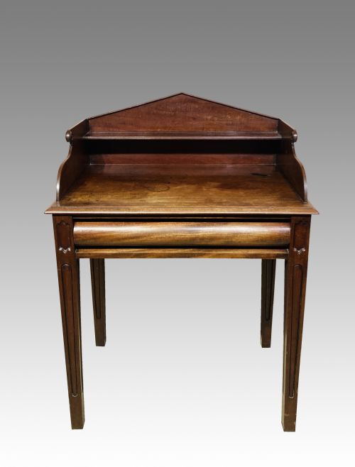 GEORGIAN MAHOGANY WRITING TABLE - ADDITIONAL PHOTO 2