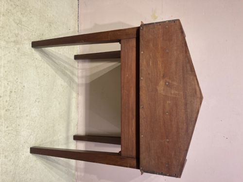 GEORGIAN MAHOGANY WRITING TABLE - ADDITIONAL PHOTO 3