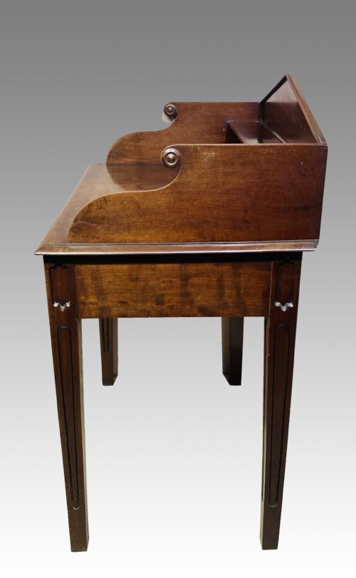 GEORGIAN MAHOGANY WRITING TABLE - ADDITIONAL PHOTO 5