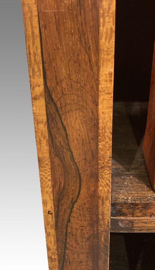 REGENCY ROSEWOOD OPEN BOOKCASE - ADDITIONAL PHOTO 6