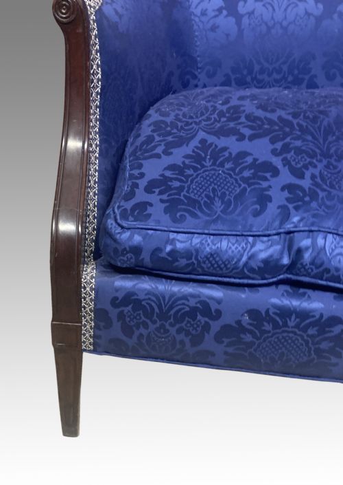 19TH CENTURY MAHOGANY SETTEE - ADDITIONAL PHOTO 1