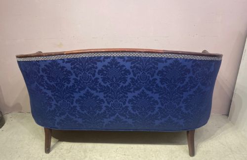 19TH CENTURY MAHOGANY SETTEE - ADDITIONAL PHOTO 4