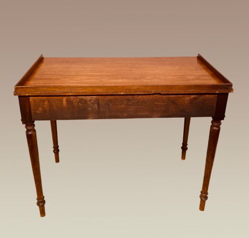 GEORGIAN MAHOGANY WRITING TABLE - ADDITIONAL PHOTO 3