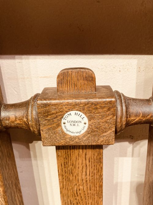 ANTIQUE TOM HILL OAK BOOT JACK - ADDITIONAL PHOTO 2