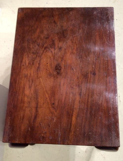 ANTIQUE BURR WALNUT OVAL COFFEE TABLE - ADDITIONAL PHOTO 4