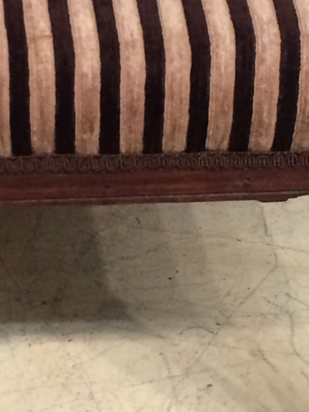 Georgian mahogany child's chair. View II