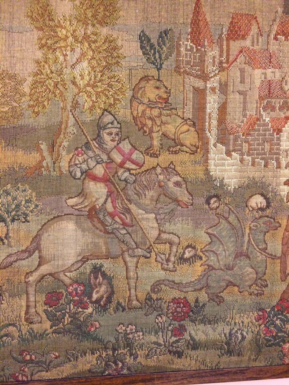 19th century tapestry panel. View II