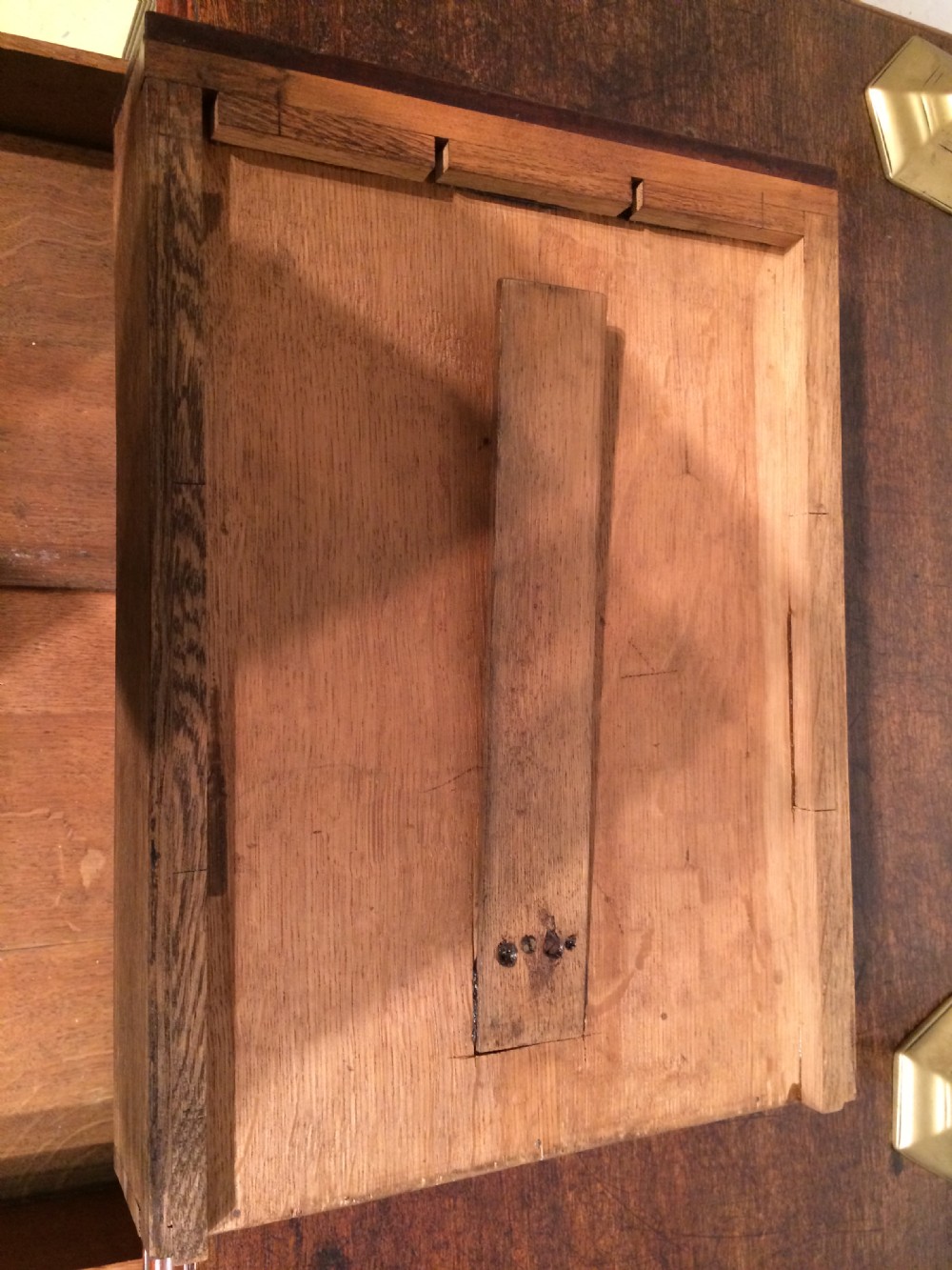 Small Georgian mahogany chest of drawers. View X