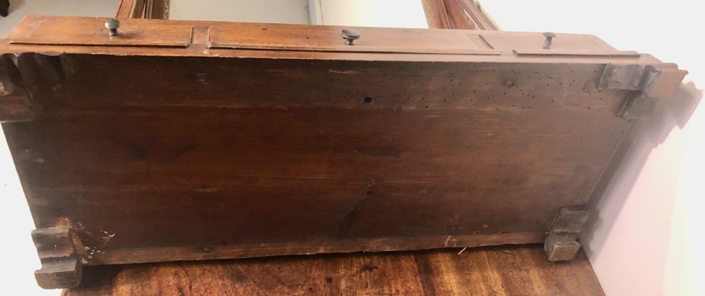 Large Georgian mahogany dressing table mirror. View V