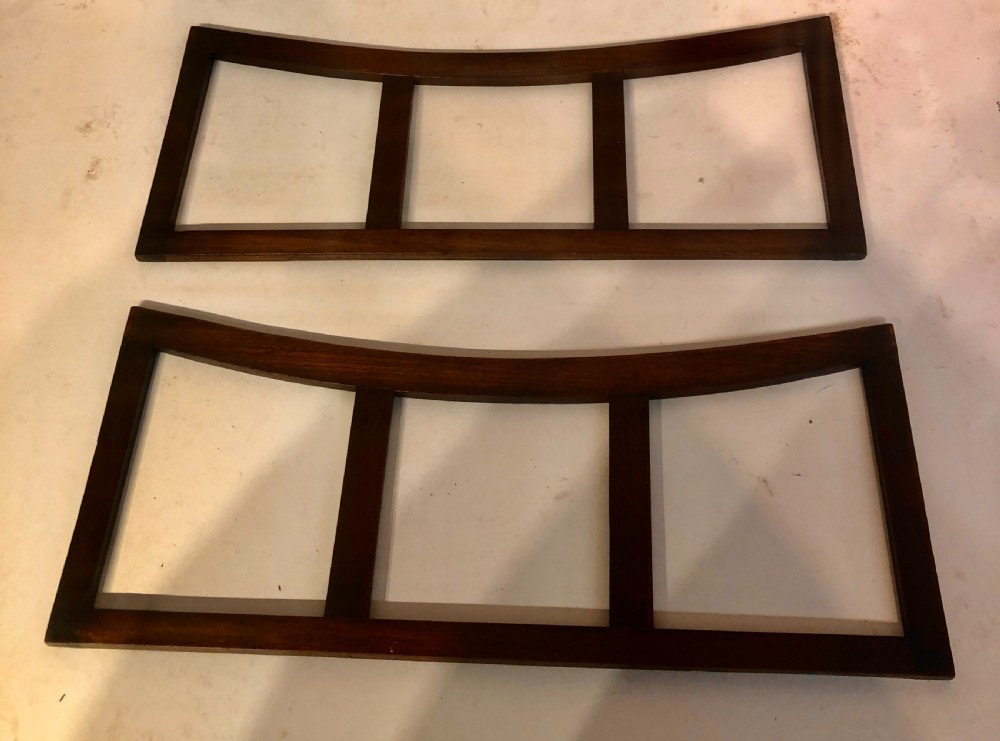 Georgian mahogany canterbury. View III