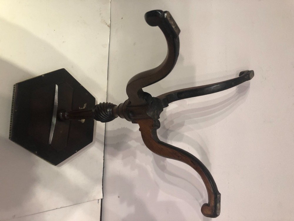 19th century mahogany wine table. View III