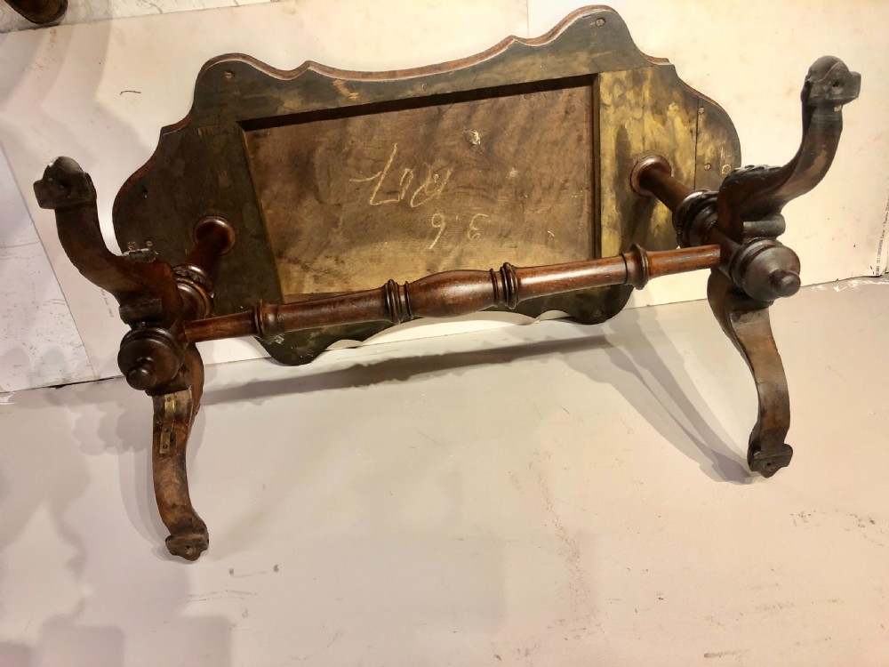 Victorian burr walnut coffee table. View IV
