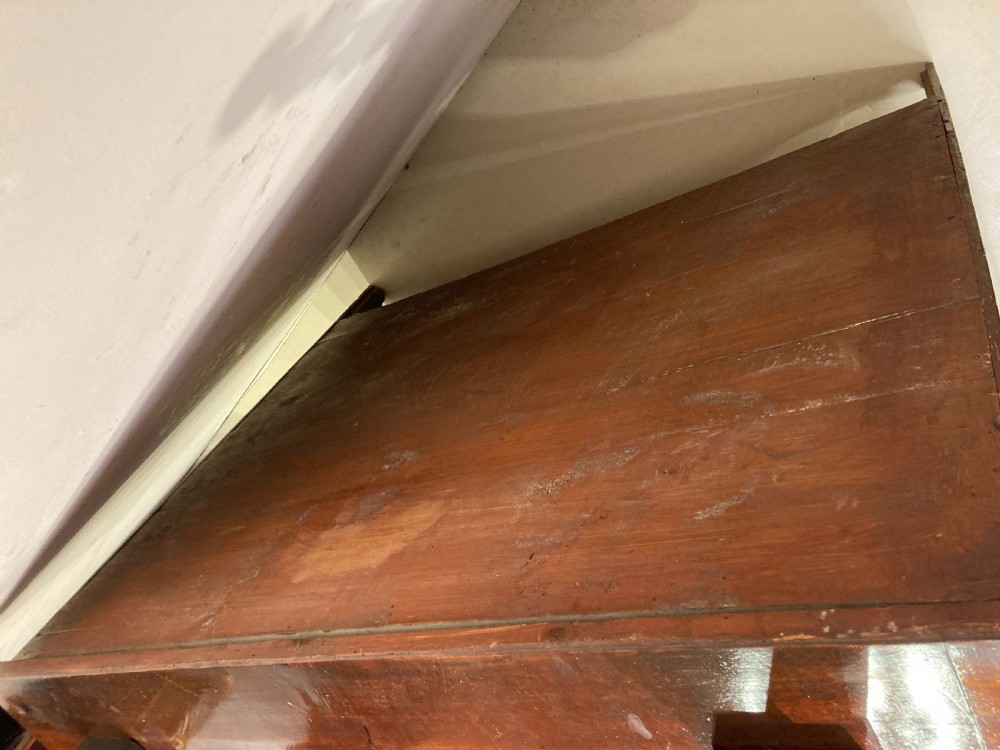 Admiral Nelson mahogany chest of drawers.  View VII