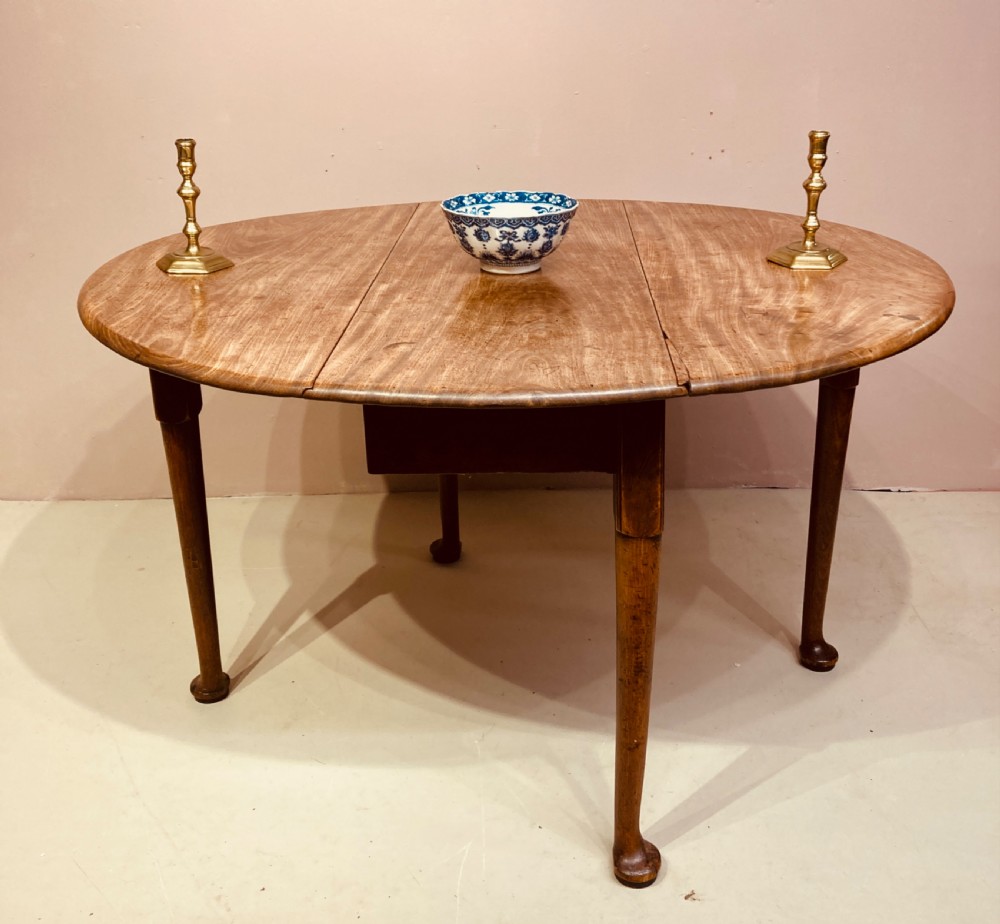 Geo II mahogany drop leaf table. View VII