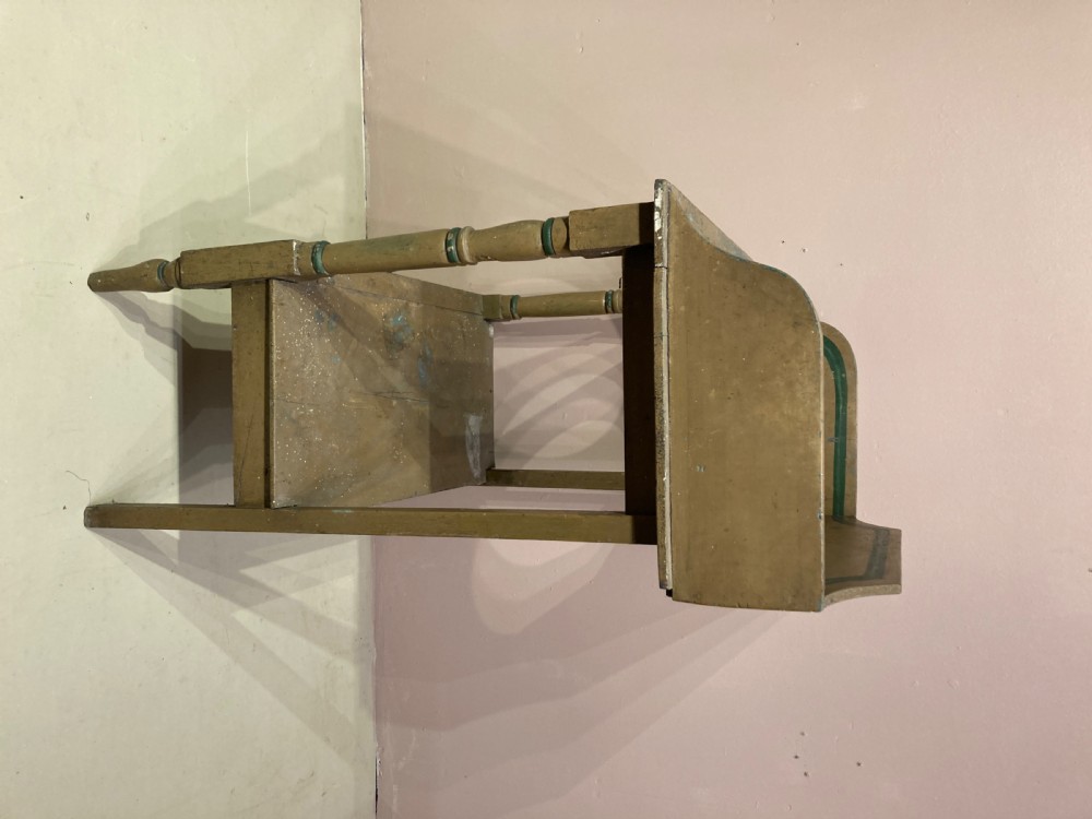 Georgian painted  pine washstand. View IV