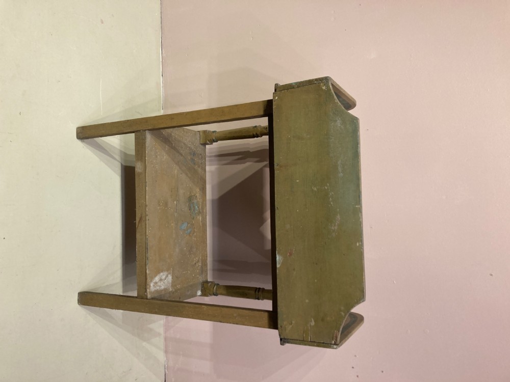 Georgian painted  pine washstand. View V
